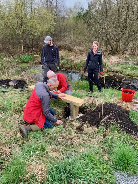 installing a new bench
